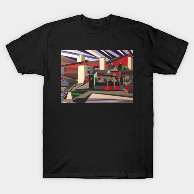 north shields fish quay vorticist T-Shirt by paulsummers2014